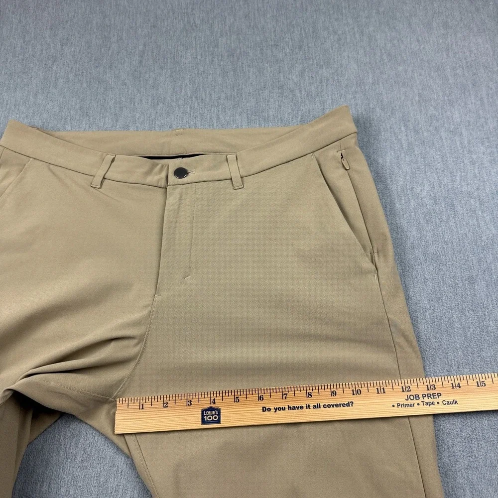 Lululemon Pants Mens 36 Tan Commission‎ Slim Fit Warpstreme 31